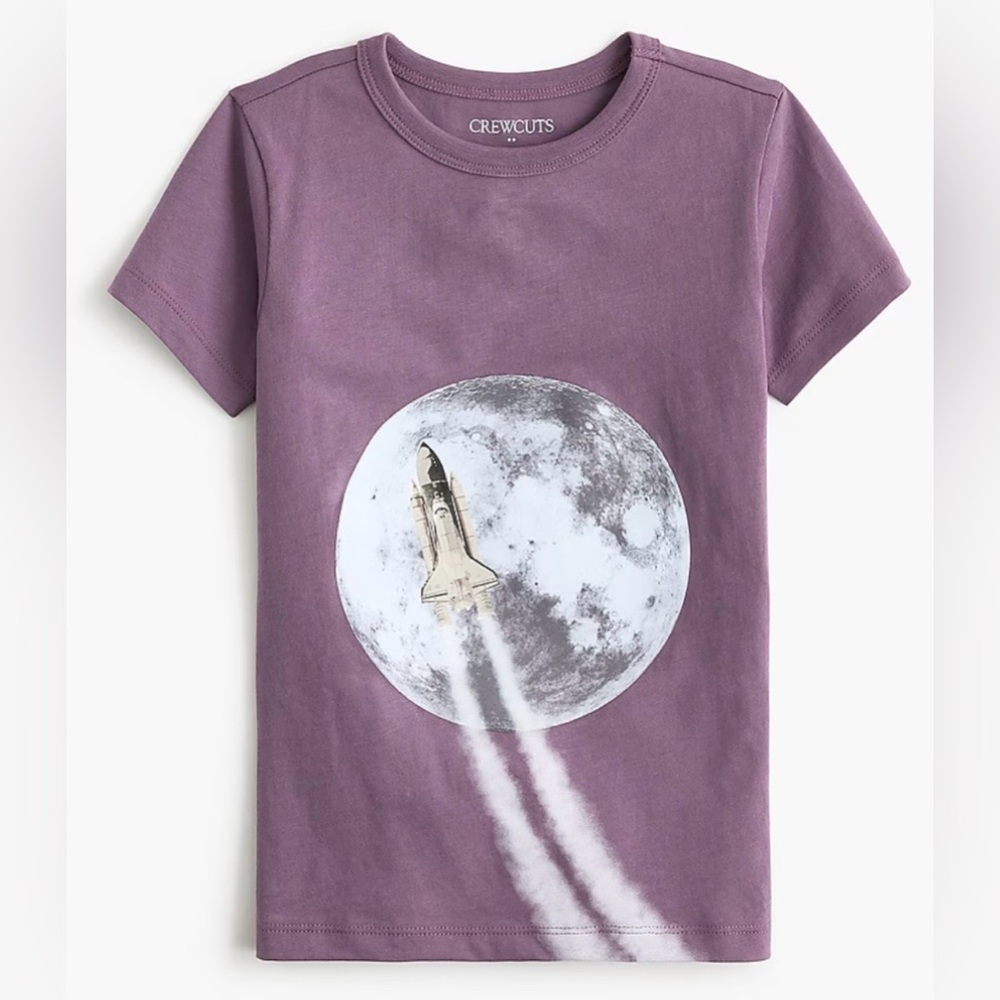 J. Crew Boys' rocket graphic tee - CO369 - Size M (8-9) - NWT